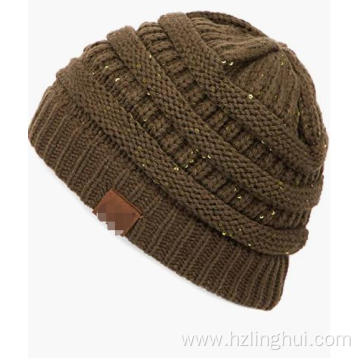 Exclusives Cable Knitted Thick Soft Warm Beanie Hats